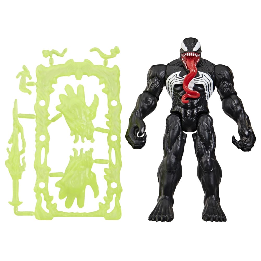 Marvel Spider-Man ActionVerse Venom Action Figure & Accessories, 11.4-cm (4.5 inch) Super Hero Toys & Figures for Children, Ages 4+