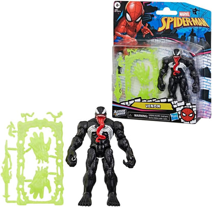 Marvel Spider-Man ActionVerse Venom Action Figure & Accessories, 11.4-cm (4.5 inch) Super Hero Toys & Figures for Children, Ages 4+