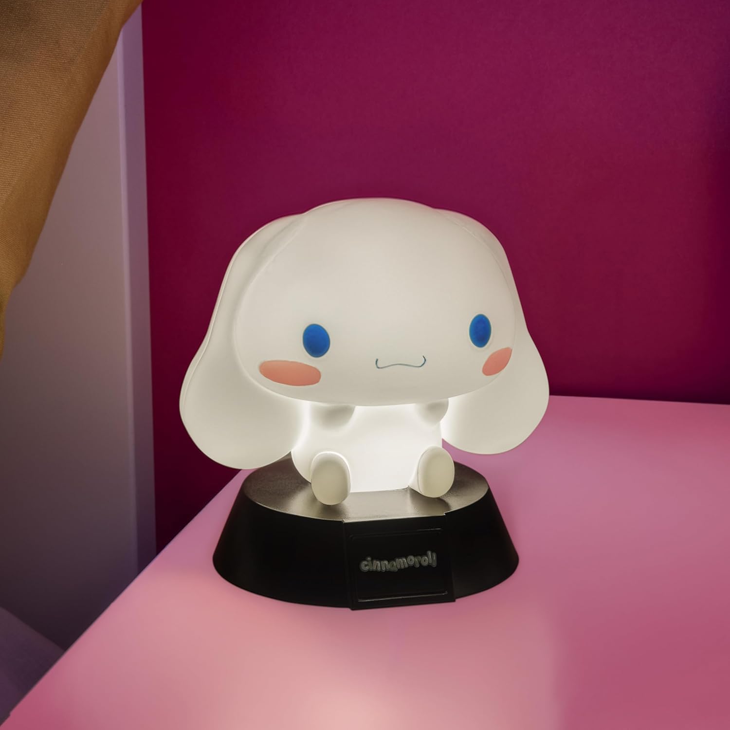Paladone Sanrio Cinnamoroll Icon Light, 9cm Kawaii Figurine Lamp, AAA Battery Powered, Officially Licensed