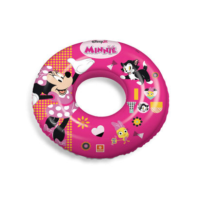Mondo Toys Minnie Swim Ring – 16967 Inflatable Donut‑Style Swimming Ring for Children, Ideal for Pool & Sea