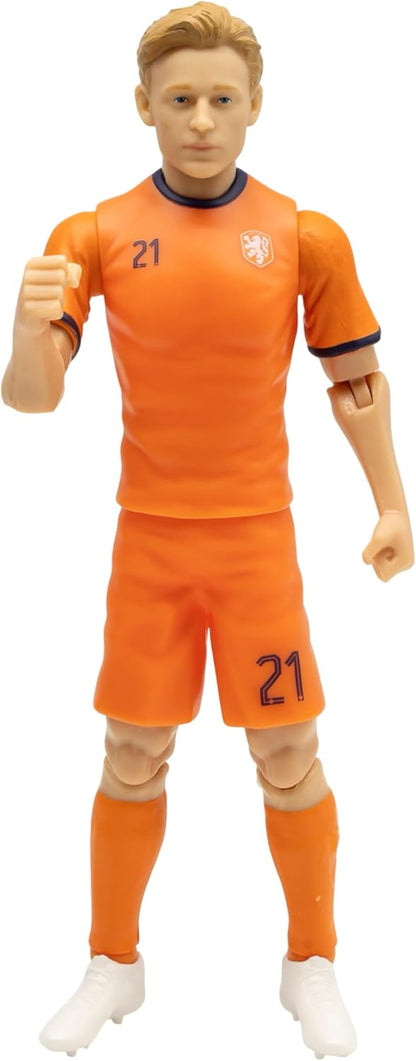 Sockers Banbo Toys Netherlands National Frenkie de Jong 8" Collectible Soccer Action Figure