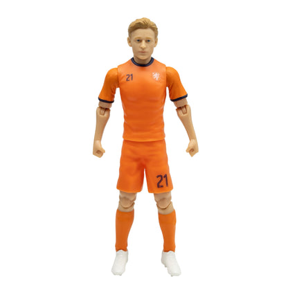 Sockers Banbo Toys Netherlands National Frenkie de Jong 8" Collectible Soccer Action Figure