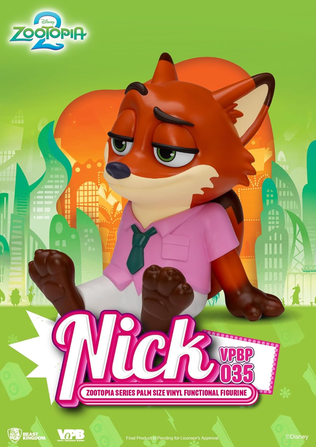 Zootopia Piggy Vinyl Bank Nick 15 Cm