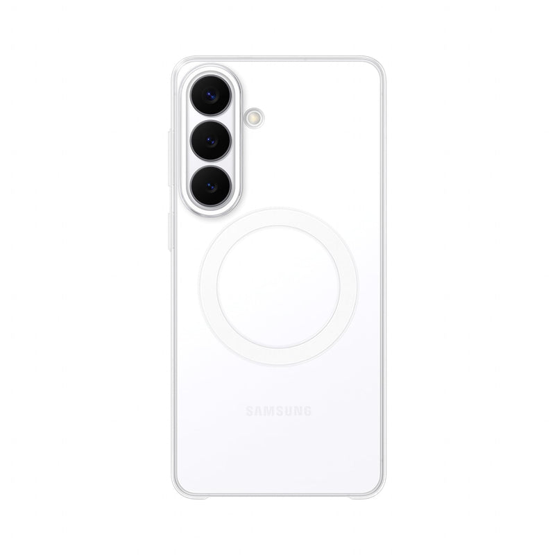 Samsung Clear Magnet Case cover magnetica trasparente con tecnologia Magnetic Power Profile Galaxy S26+