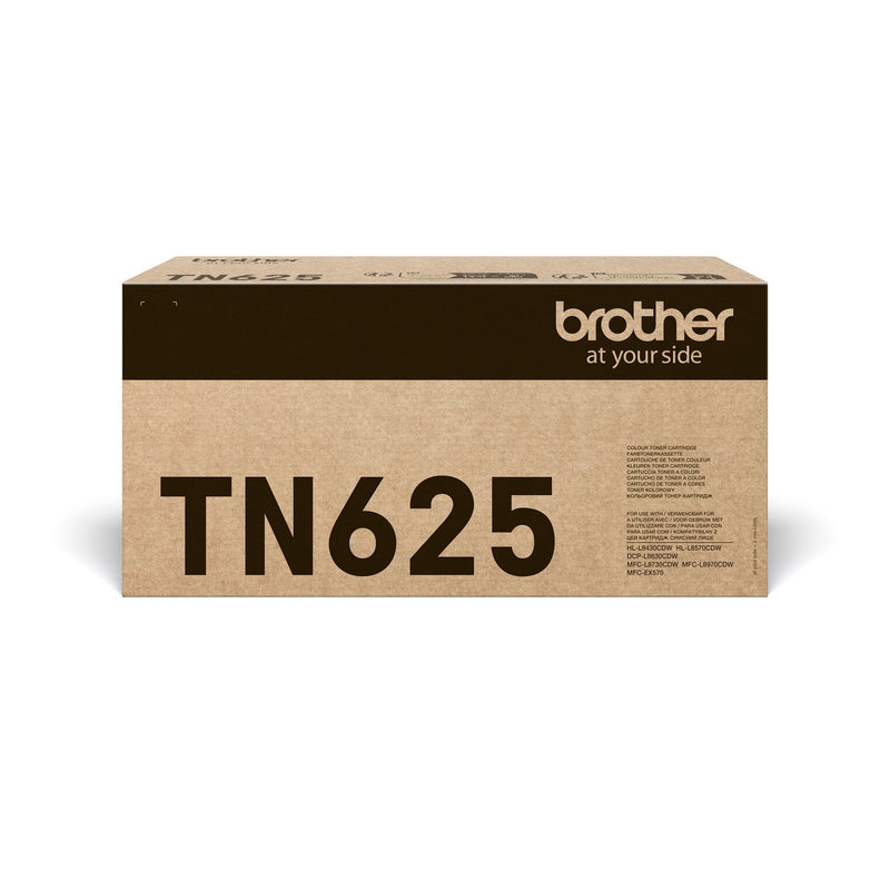 Brother TN625BK Toner Cartridge, Black, Single Pack, up to 3,000 Pages, Includes 1 x Toner Cartridge, Genuine Supplies