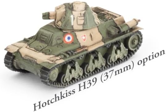 Flames of War: FRX09 H35 / H39 Hotchkiss Tank Platoon (x5 Plastic