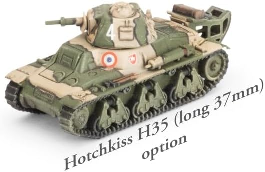 Flames of War: FRX09 H35 / H39 Hotchkiss Tank Platoon (x5 Plastic