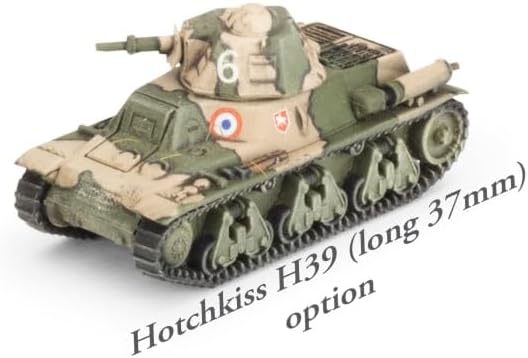 Flames of War: FRX09 H35 / H39 Hotchkiss Tank Platoon (x5 Plastic