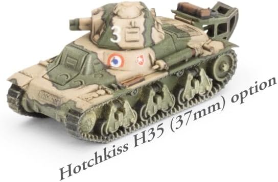 Flames of War: FRX09 H35 / H39 Hotchkiss Tank Platoon (x5 Plastic