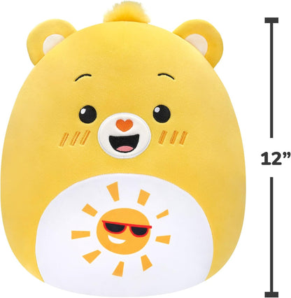 Squishmallows Care Bears | Funshine Bear 12inch Plush | Collectable Cute Plush Toy, Cuddly Toys for Children, Soft Toys, Cute Teddies Suitable for Girls and Boys Ages 3+ | Squishmallows