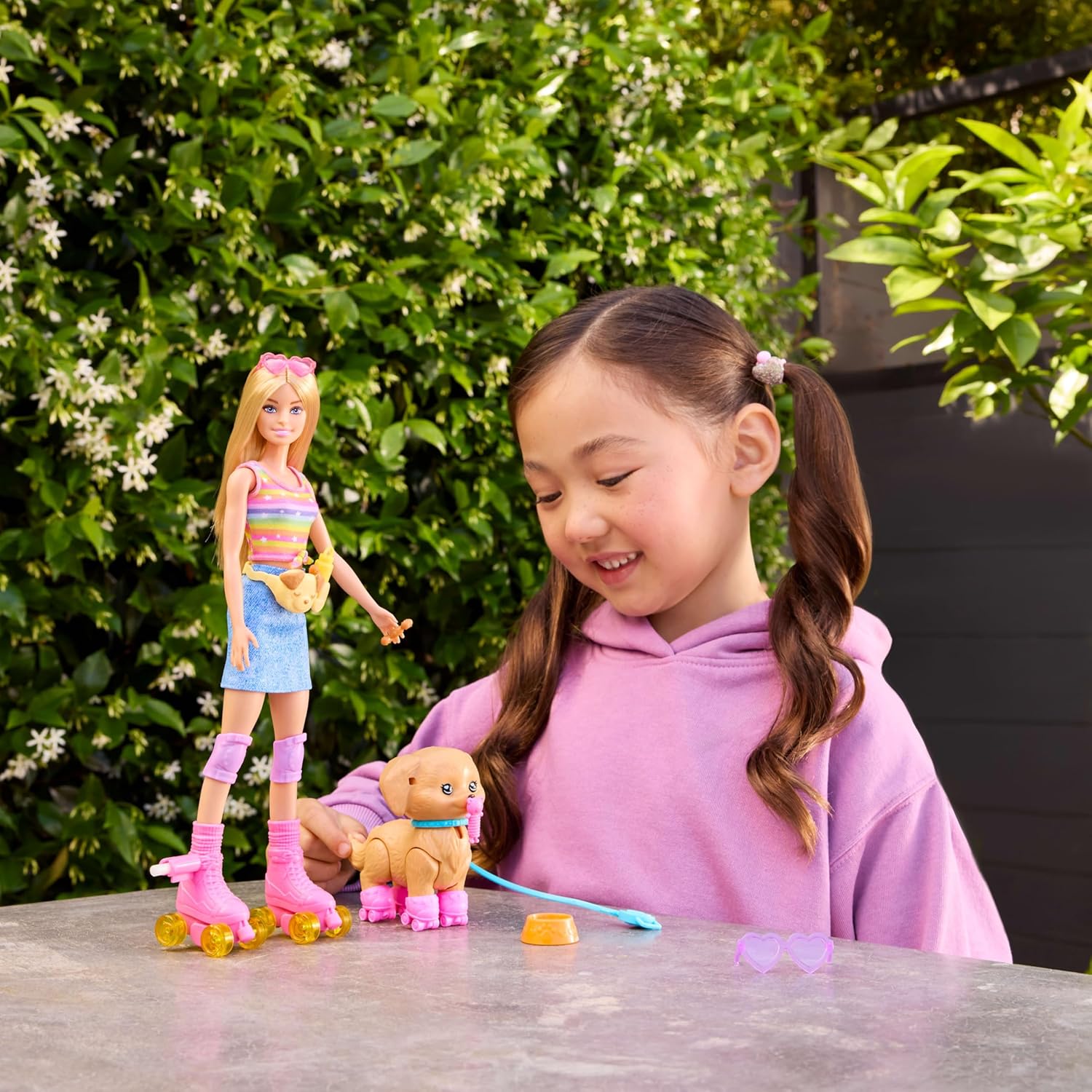 Barbie Skate And Run Pup Doll With Blonde Hair