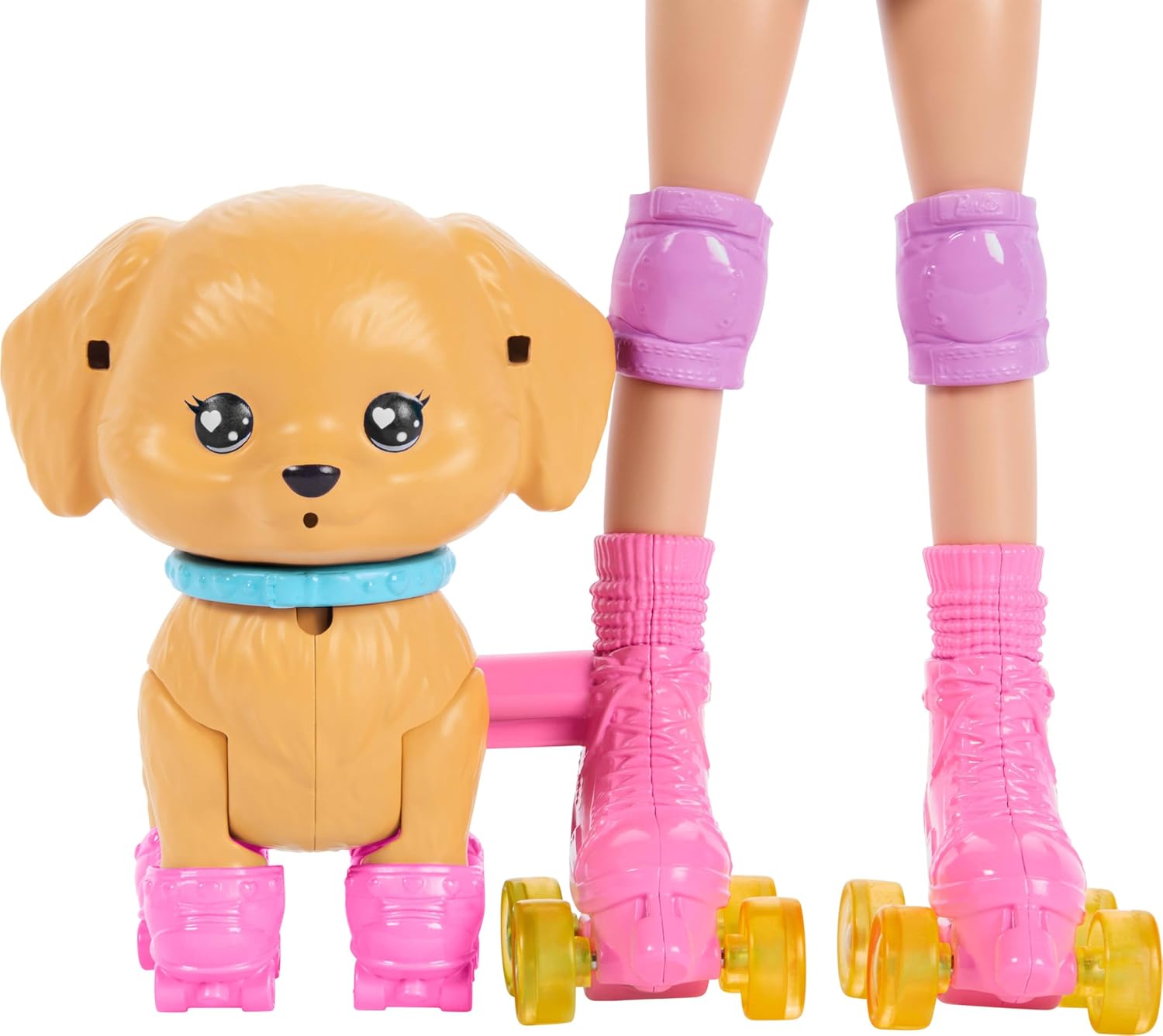 Barbie Skate And Run Pup Doll With Blonde Hair