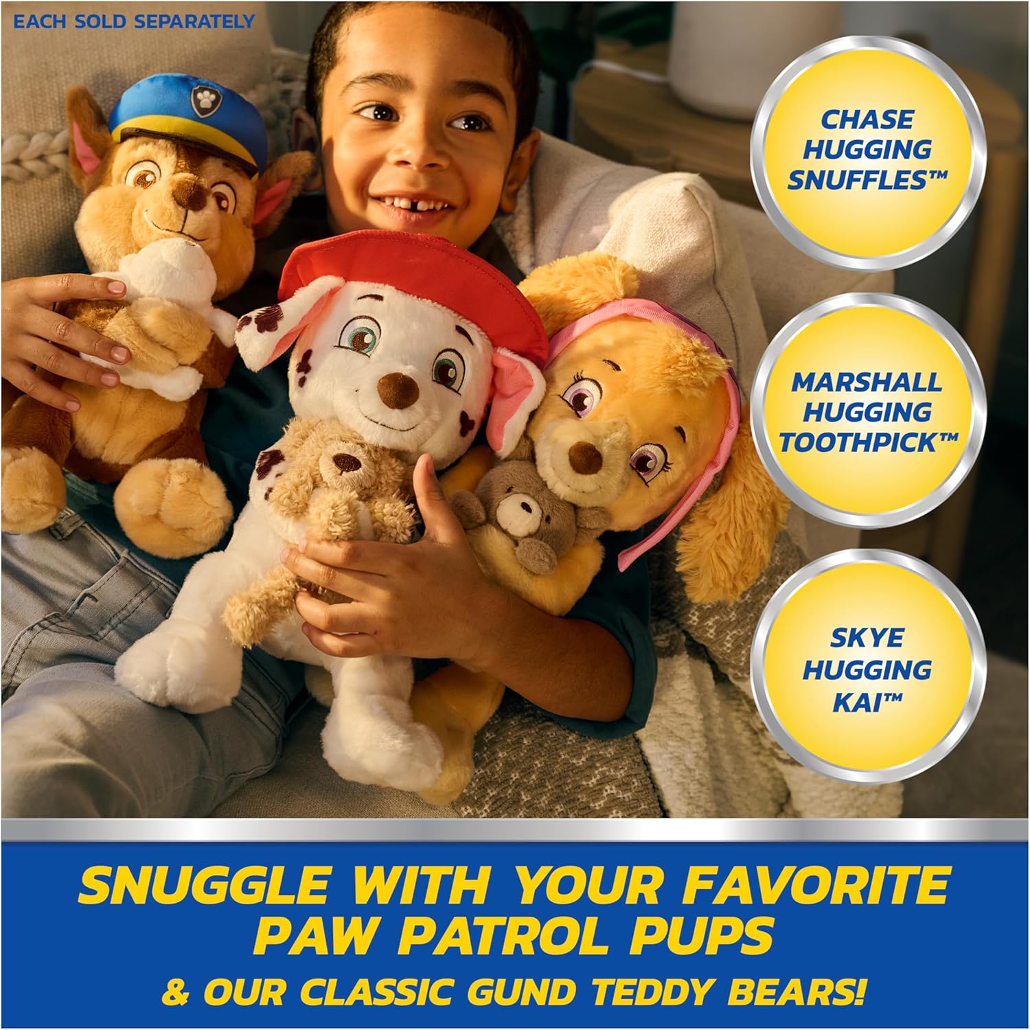 Paw Patrol PawPtXGundHuggingPlhChase