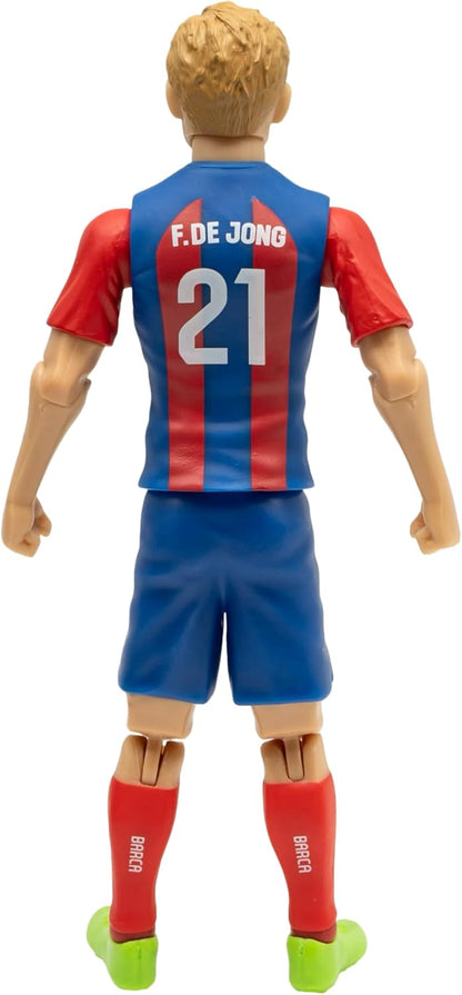 Sockers Banbo Toys FC Barcelona Frenkie de Jong 8" Collectible Soccer Action Figure
