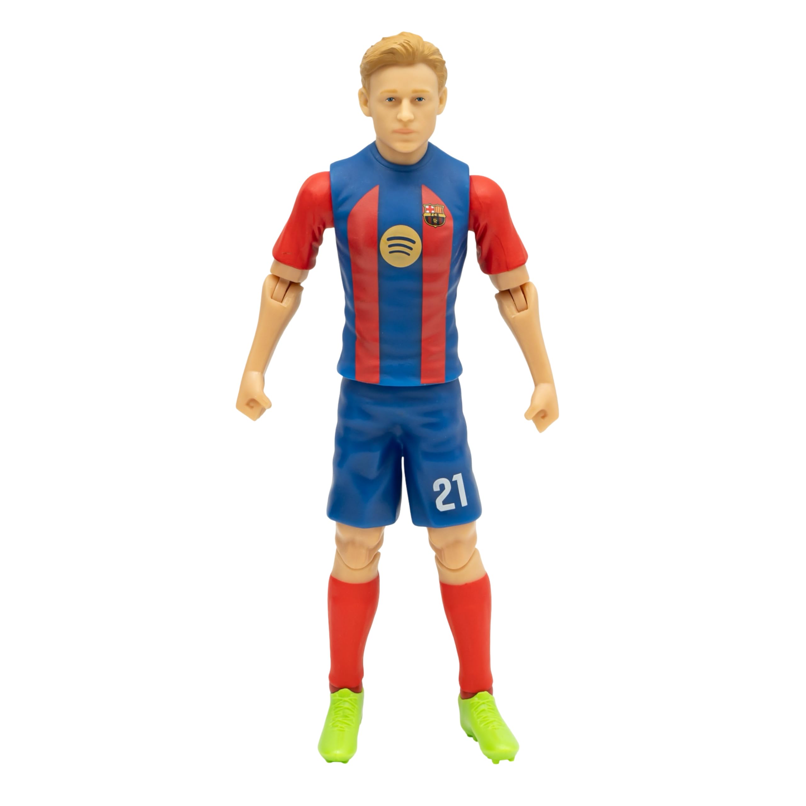 Sockers Banbo Toys FC Barcelona Frenkie de Jong 8" Collectible Soccer Action Figure
