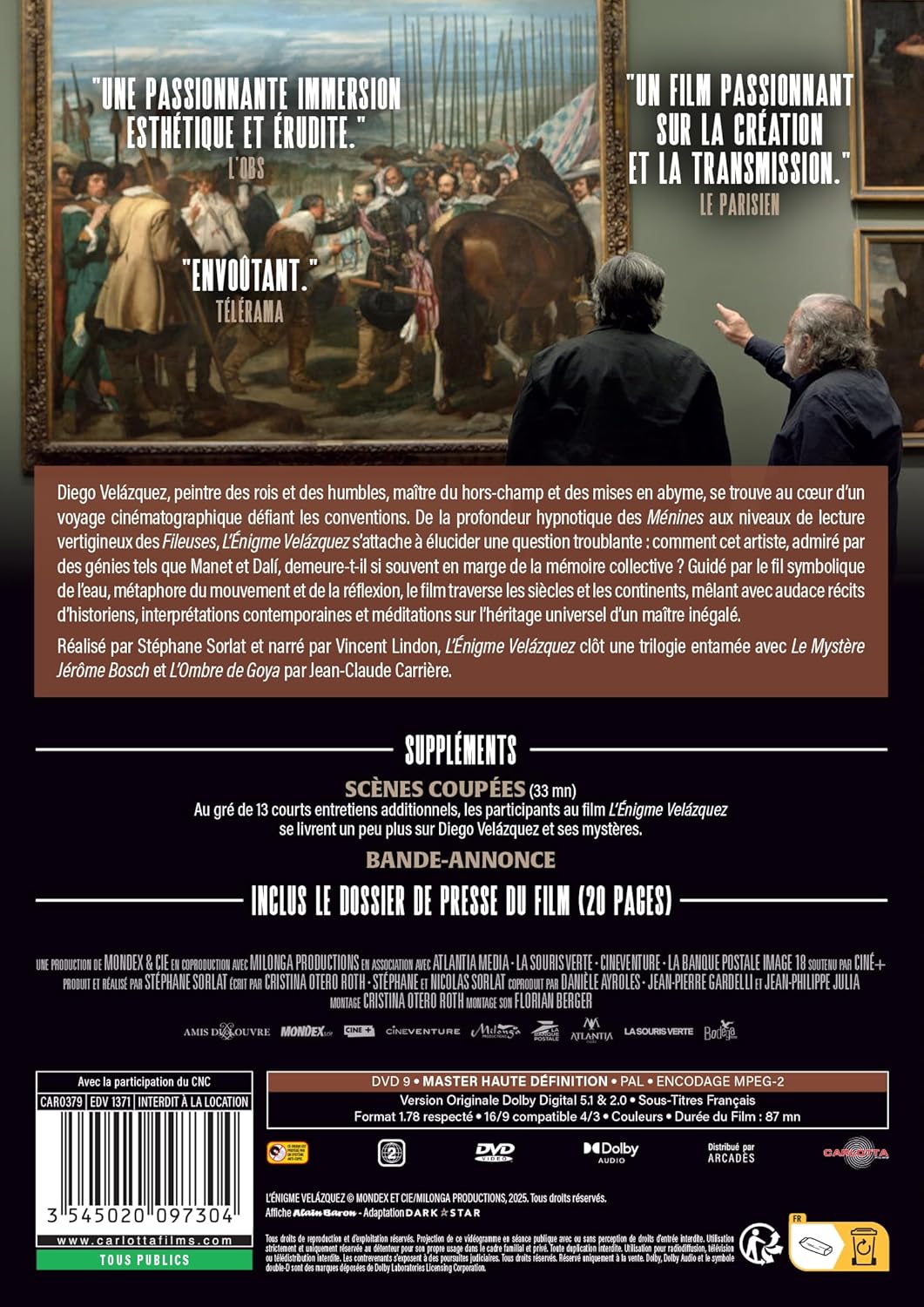ENIGME VELAZQUEZ (L'