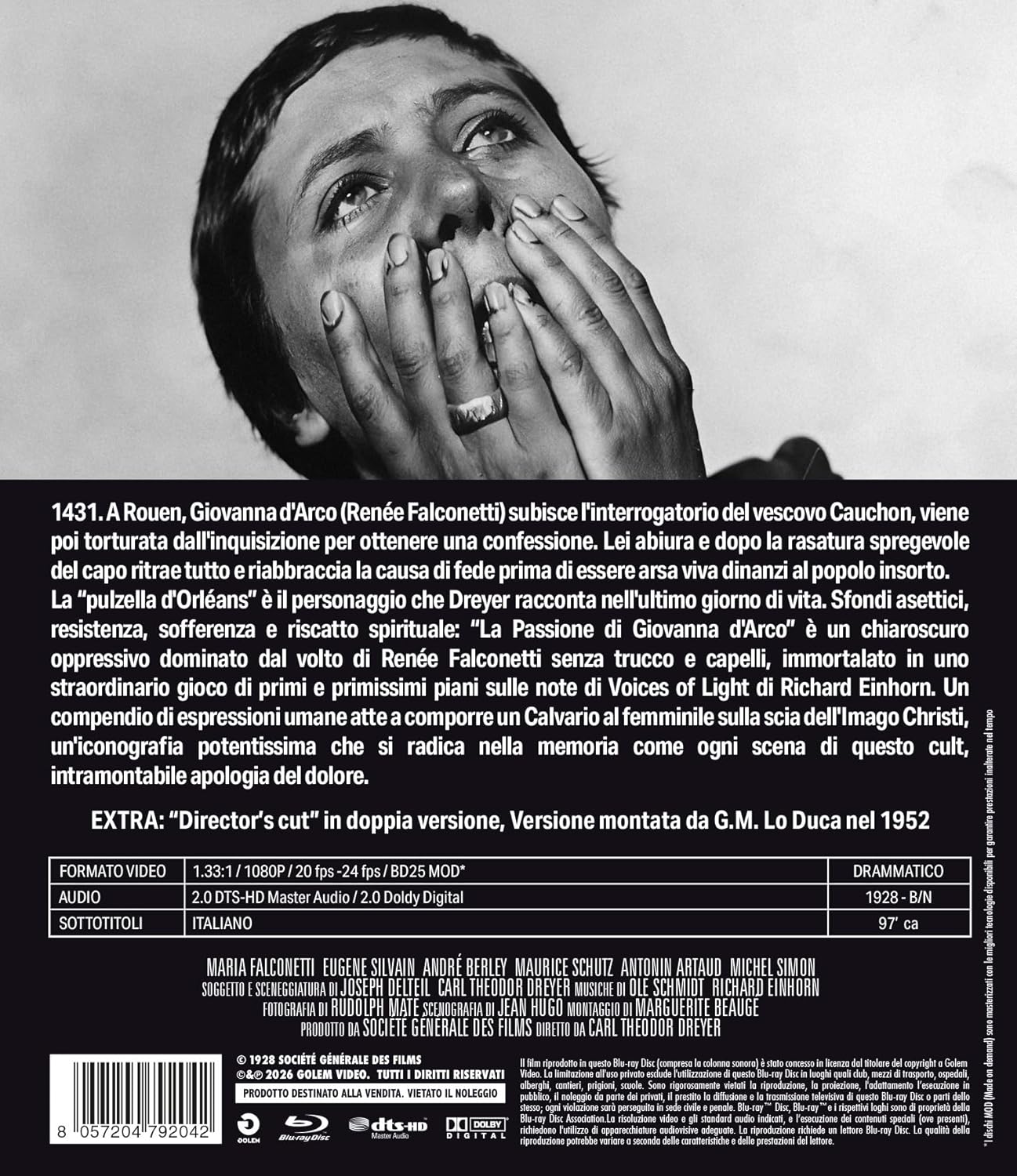 La Passione Di Giovanna D'Arco (Blu-Ray Mod