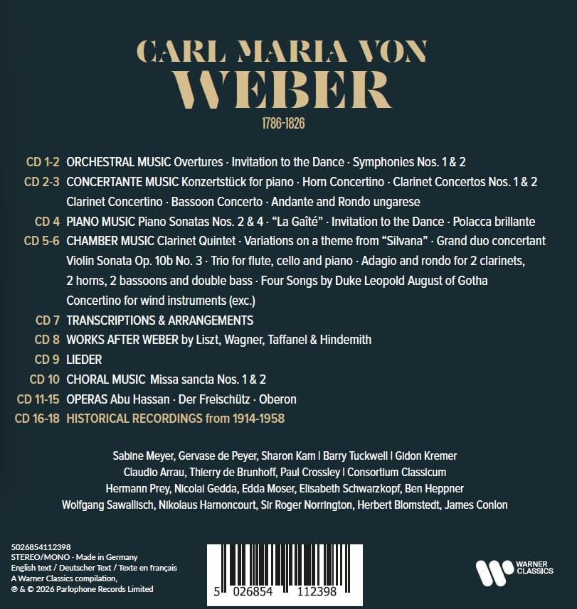 Weber: The Spirit of German Romanticism