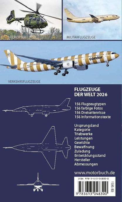 Flugzeuge Der Welt 2026 - (German Import)
