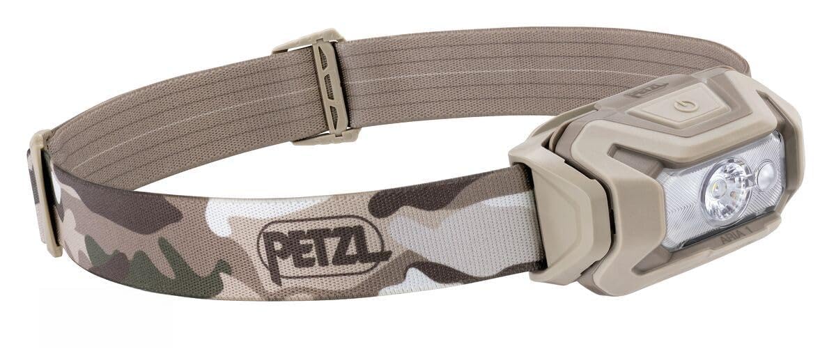 PETZL ARIA 1 RGB Headlamp - Camouflage (450 lm)