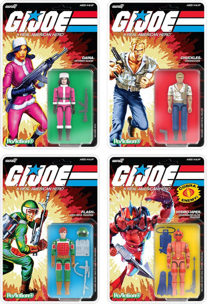 Super7 Reaction+ G.I. Joe Flash (Comic) – Figurine G.I. Joe avec Accessoires – Objets de Collection Classiques et Jouets rétro de 10,2 cm