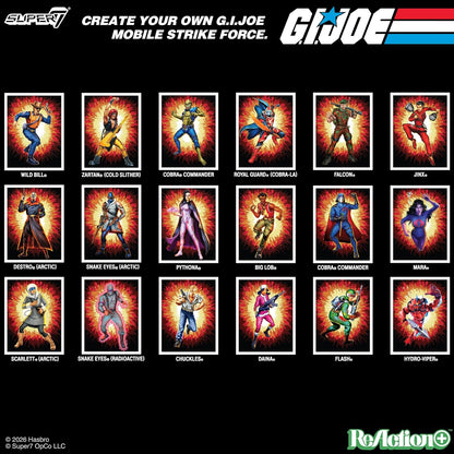 Super7 G.I. Joe Reaction+ Wave 07 Hydro Viper (Comic) Action Figure