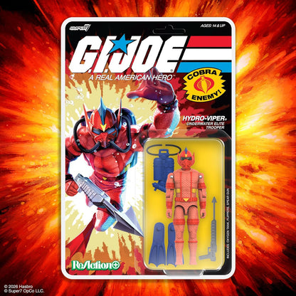 Super7 G.I. Joe Reaction+ Wave 07 Hydro Viper (Comic) Action Figure