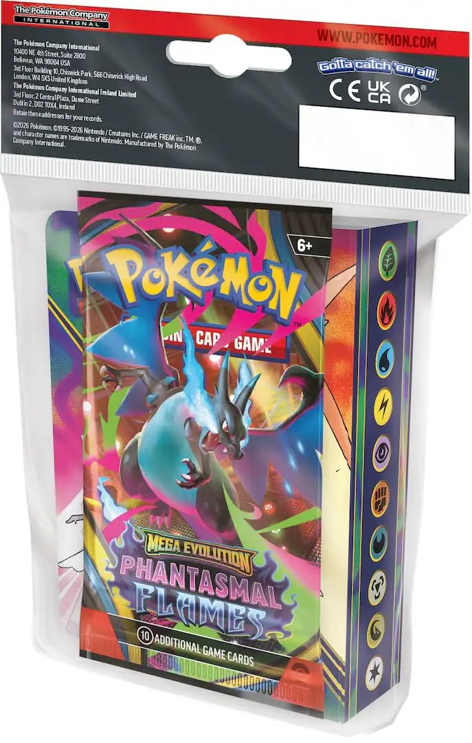 Pokemon TCG: Mini Portfolio 2026 (Phantasmal Flames