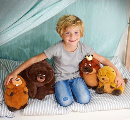 Hoppers Pluschfigur Loaf Beaver 22 cm