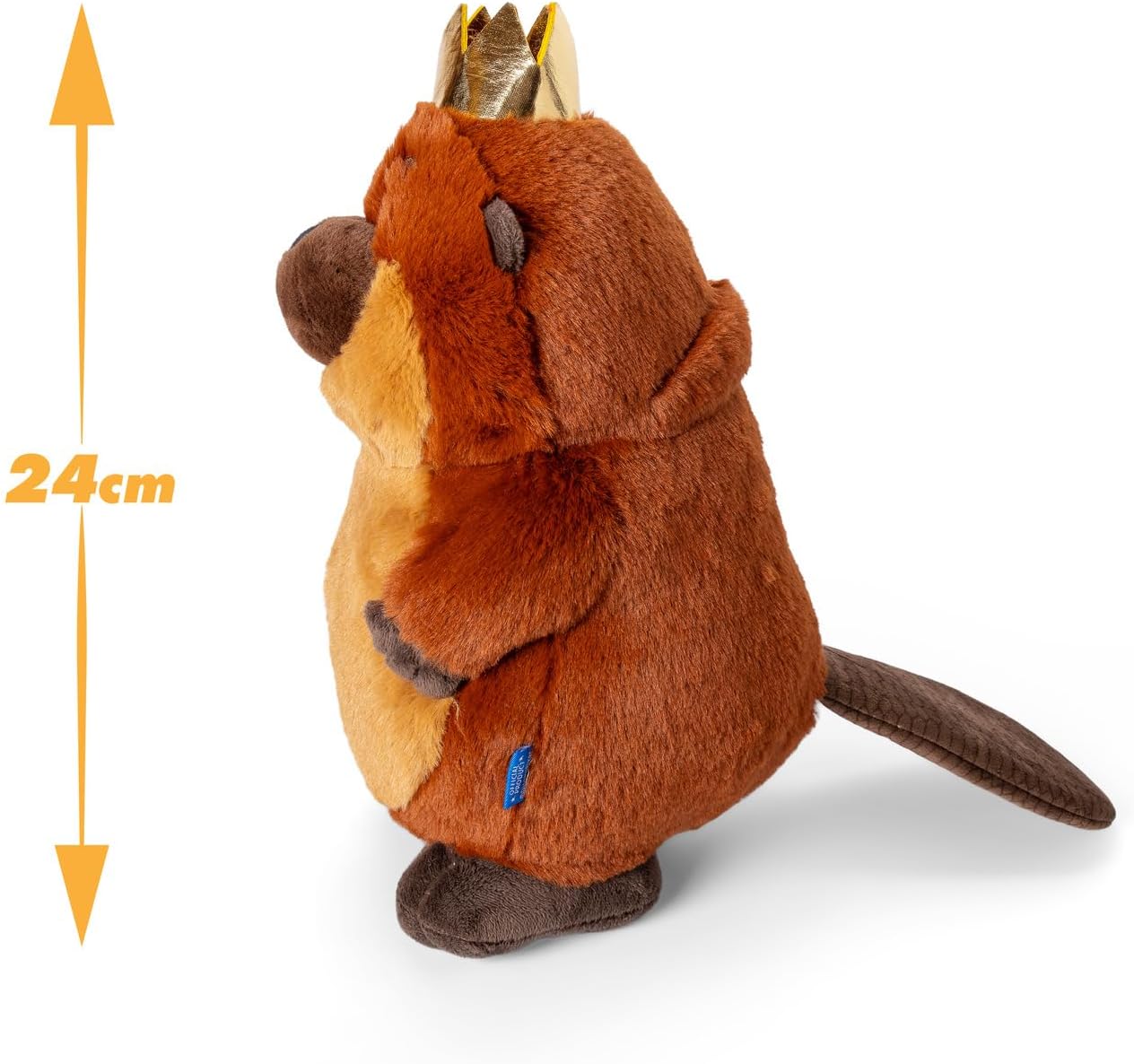 Simba Disney Pixar Hoppers King George Pluche dier, zacht flanellen knuffelfiguur (24 cm), officieel gelicentieerd speelgoed voor kinderen en fans, verzamelaars- en knuffelspeelgoed