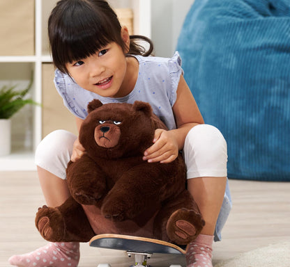 Simba Disney Pixar Hoppers Ellen Bear pluche dier, zachte beer, knuffelfiguur (32 cm), officieel gelicentieerd speelgoed voor kinderen en fans, verzamelaars- en knuffelspeelgoed