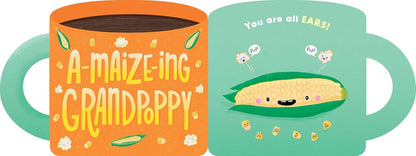 Grandest Grandpa (a Mugs & Kisses Shaped Board Book for Toddlers