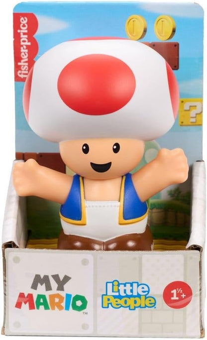 My Mario Fisher-Price Little People 7 cm, My Mario Toad FigureAction Figures For Kids