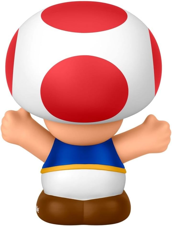 My Mario Fisher-Price Little People 7 cm, My Mario Toad FigureAction Figures For Kids