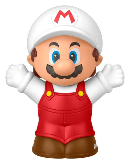 My Mario Fisher-Price Little People 7 cm, My Mario Fire Mario Action Figures For Kids