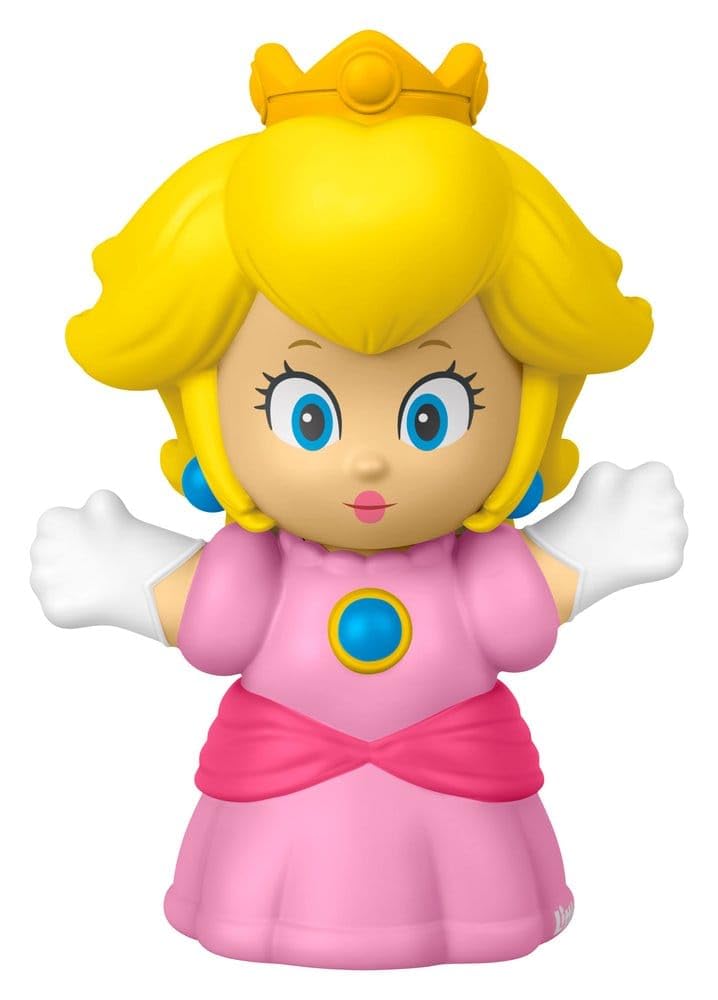 My Mario Fisher-Price Little People 7 cm, My Mario Princess Peach Figure Action Figures For Kids