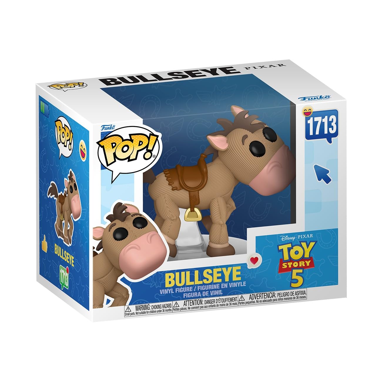 Funko Pop! Premium: Disney - Toy Story 5 - Bullseye - Collectable Vinyl Figure - Gift Idea - Official Merchandise - Toys for Kids & Adults - Disney Fans - Model Figure for Collectors and Display