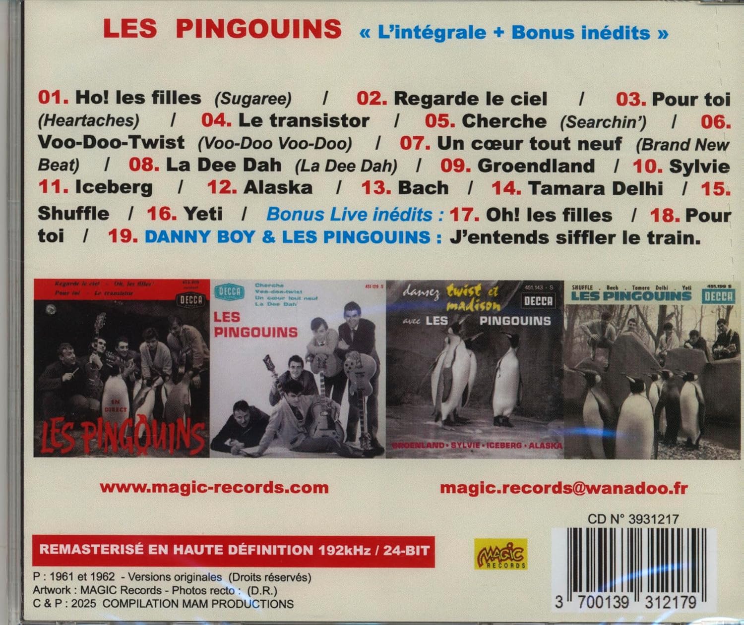 L'Int Grale + Bonus In Dits (CD
