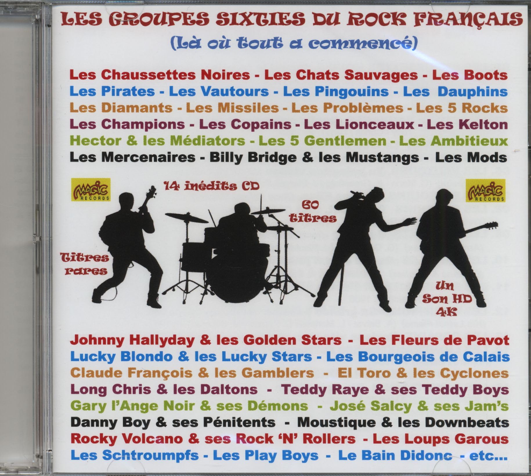 Les Groupes Sixties De Rock Francais