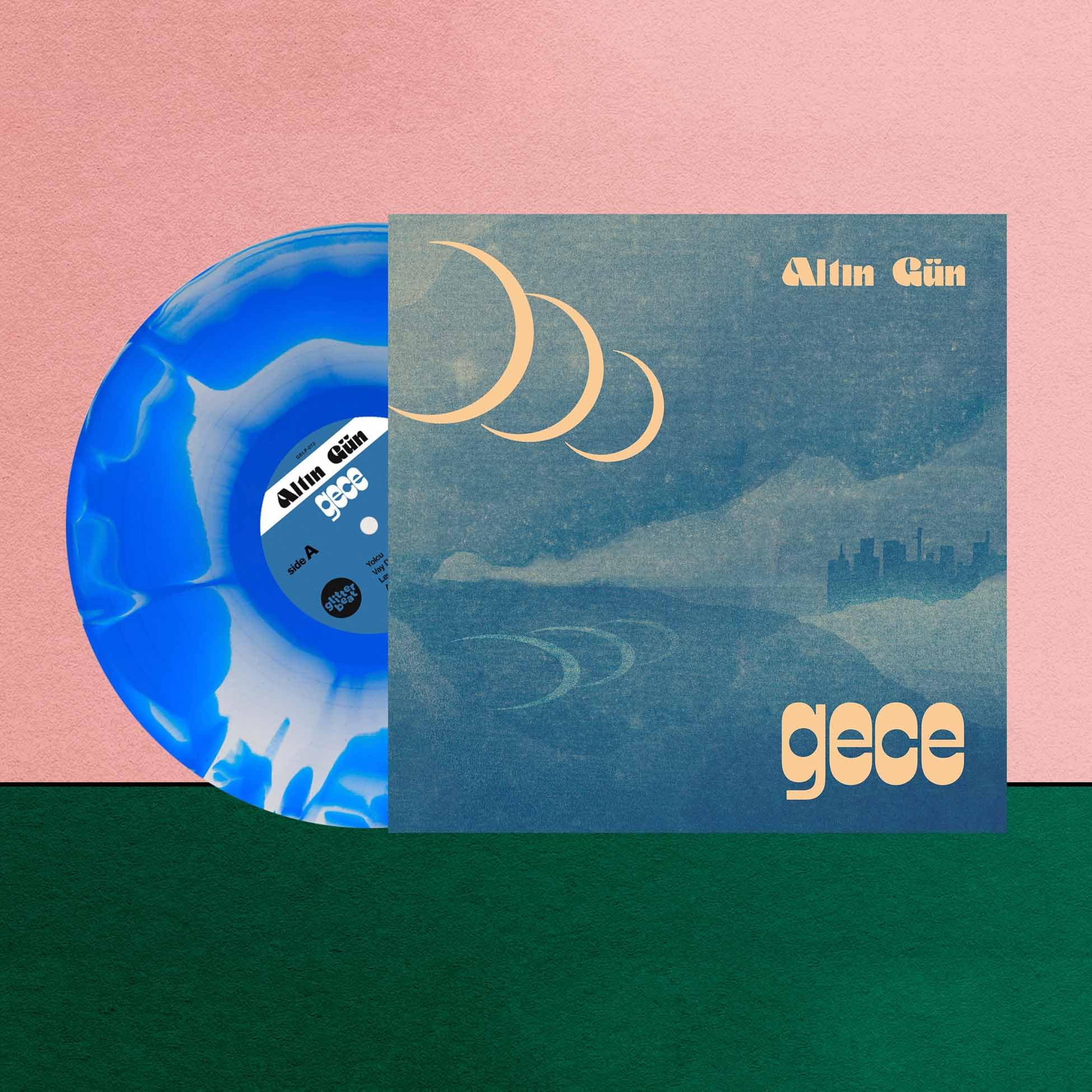 Gece - Limited, Blue Opaque + White Opaque