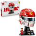 LEGO Editions Scuderia Ferrari HP Helm van Charles Leclerc – F1 Auto Bouwpakket voor Kinderen met Verzamelbare Minifiguur – Displaymodel – Decoratie – Cadeau voor Jongens, Meisjes en Fans 43014