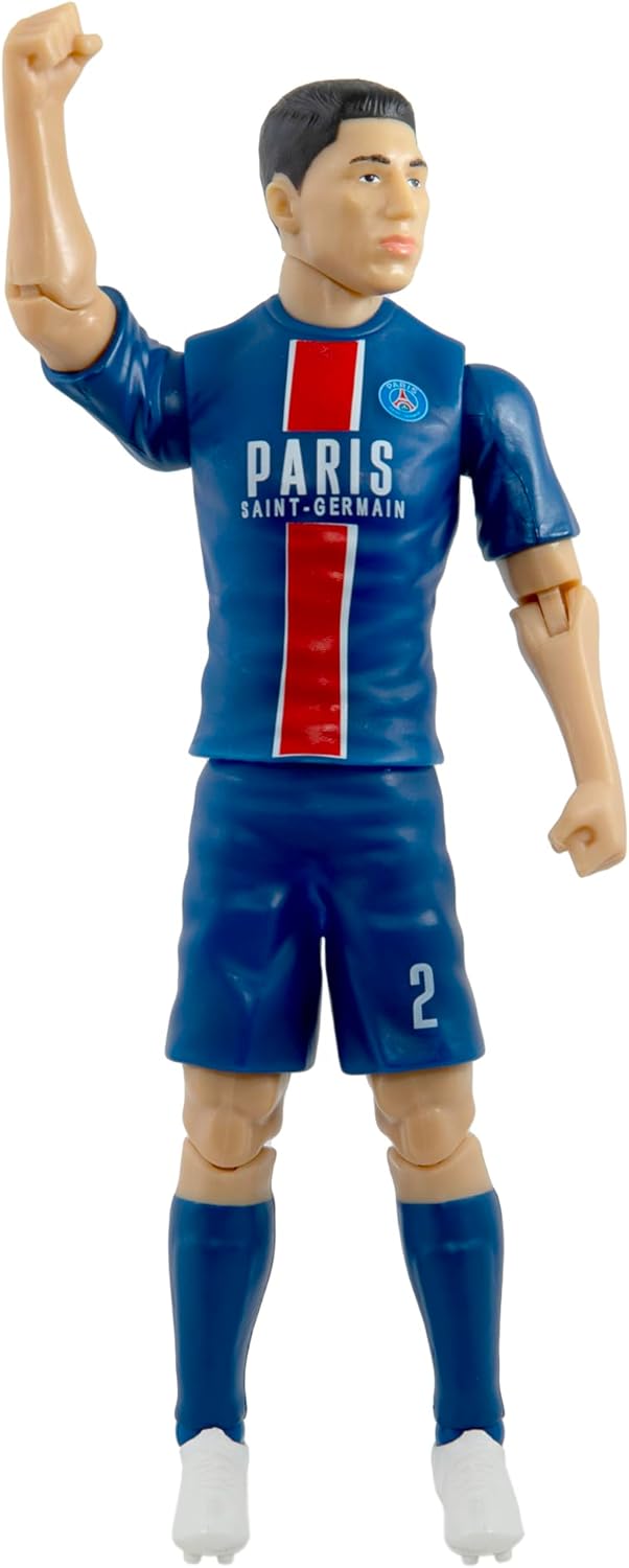 Sockers Banbo Toys Paris Saint-Germain Achraf Hakimi 8" Collectible Soccer Action Figure