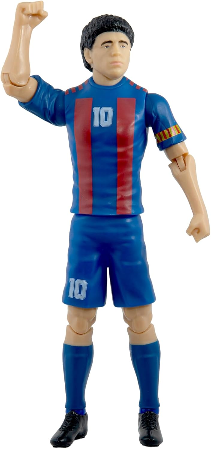 Sockers Banbo Toys FC Barcelona Diego Maradona 8-Inch Football Action Figure
