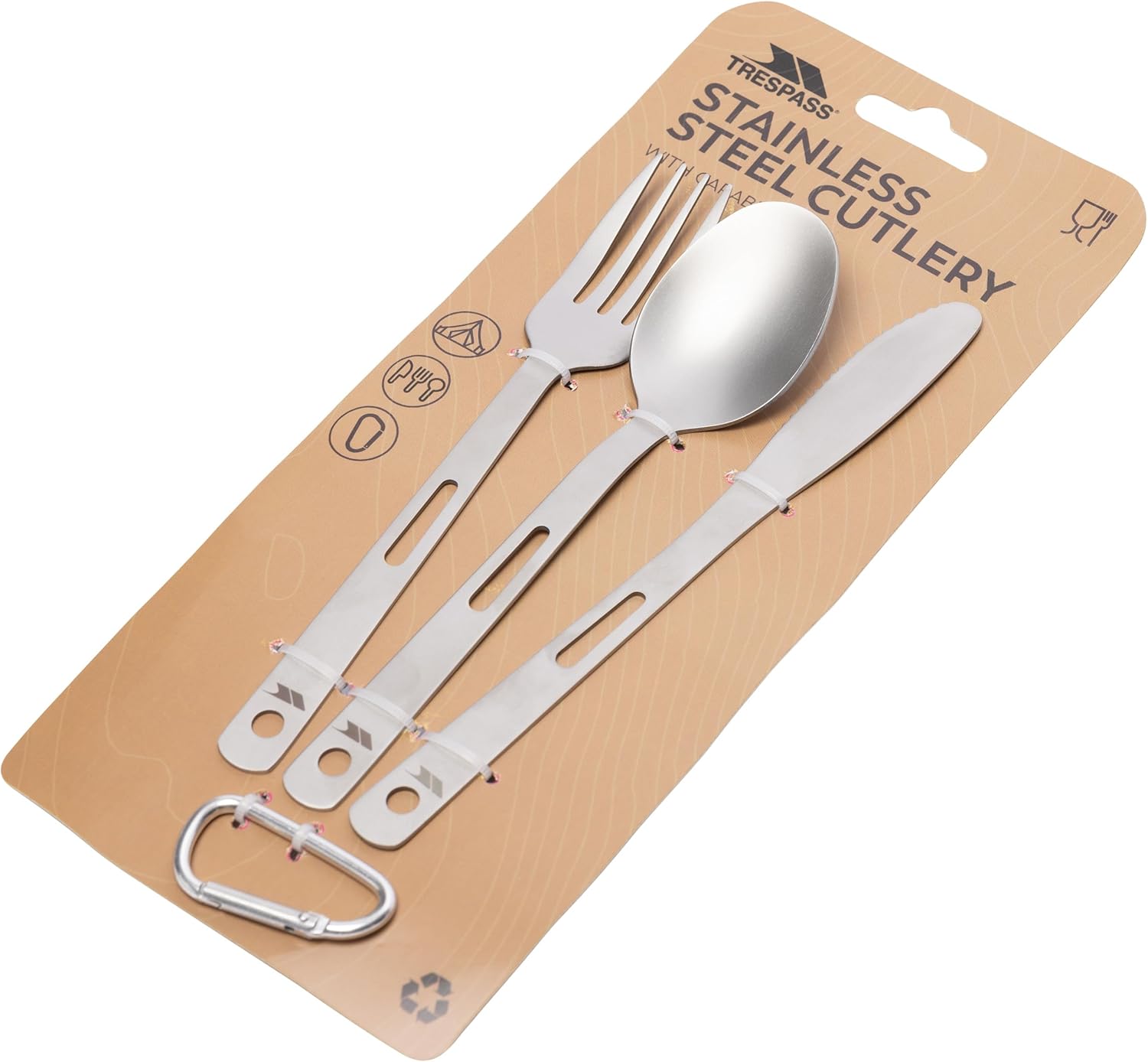 Trespass Vesco Cutlery Set