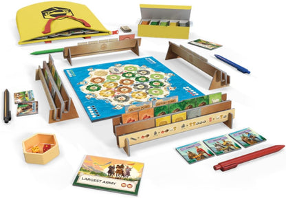 CATAN Zip! Jeu de stratégie de voyage | À partir de 10 ans | 3 à 4 joueurs | 1 heure de temps de jeu