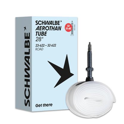 Schwalbe Aerothan Schlauch – Fahrradschläuche für Urban, MTB, Race und Touring Fahrräder – Fahrradschlauch aus TPU – Made in Germany