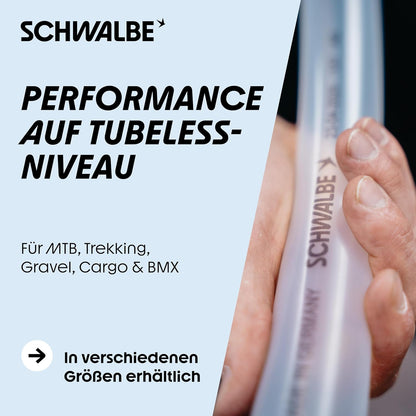 Schwalbe Aerothan Schlauch – Fahrradschläuche für Urban, MTB, Race und Touring Fahrräder – Fahrradschlauch aus TPU – Made in Germany