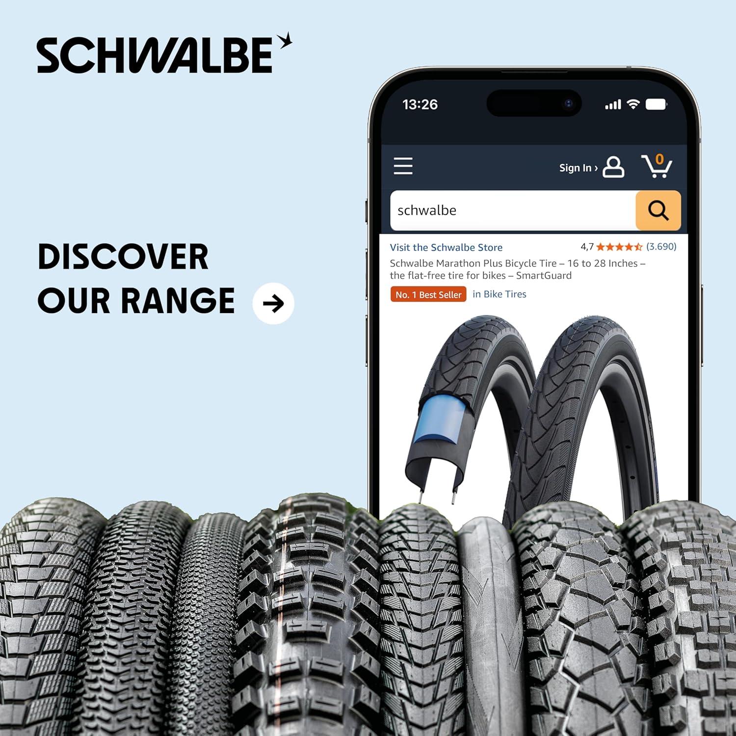 Schwalbe SV17-AE 700c Aerothan Tubes