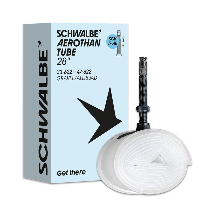 Schwalbe Aerothan Schlauch – Fahrradschläuche für Urban, MTB, Race und Touring Fahrräder – Fahrradschlauch aus TPU – Made in Germany