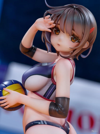 Original Character Statue 1/6 Honoka Hise Volleyball Club 25 Cm